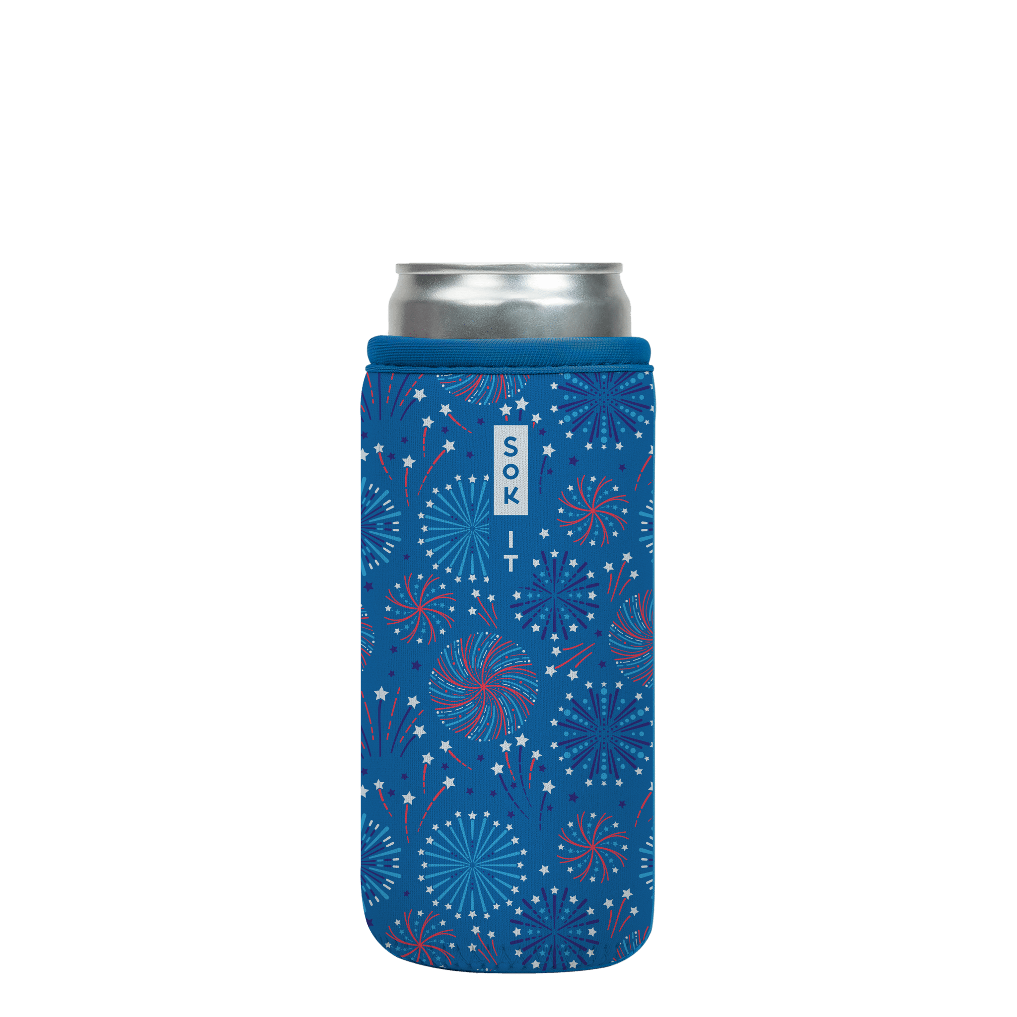 CanSok-July 4th 12oz Slim Can 
