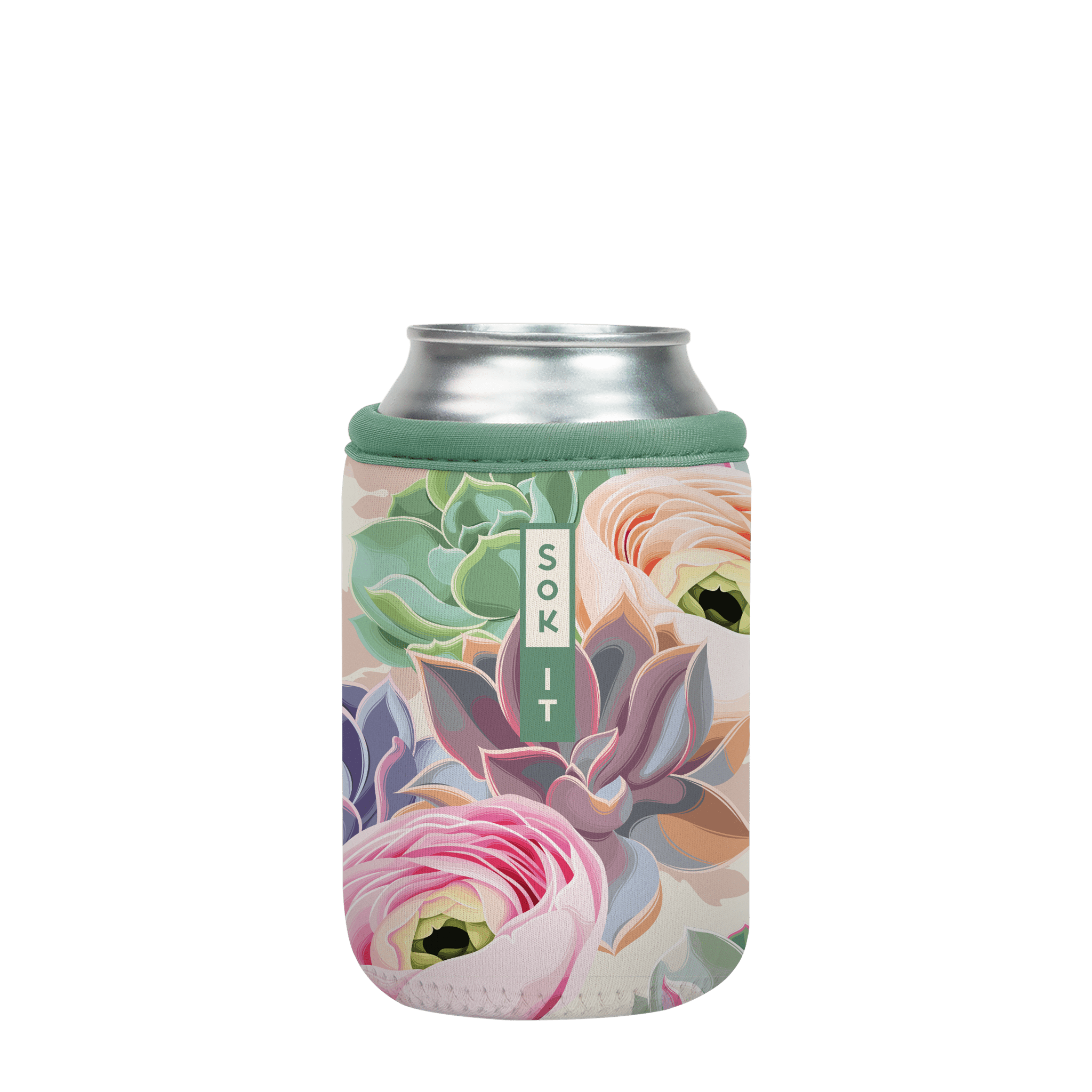 CanSok-Floral 12oz Can 
