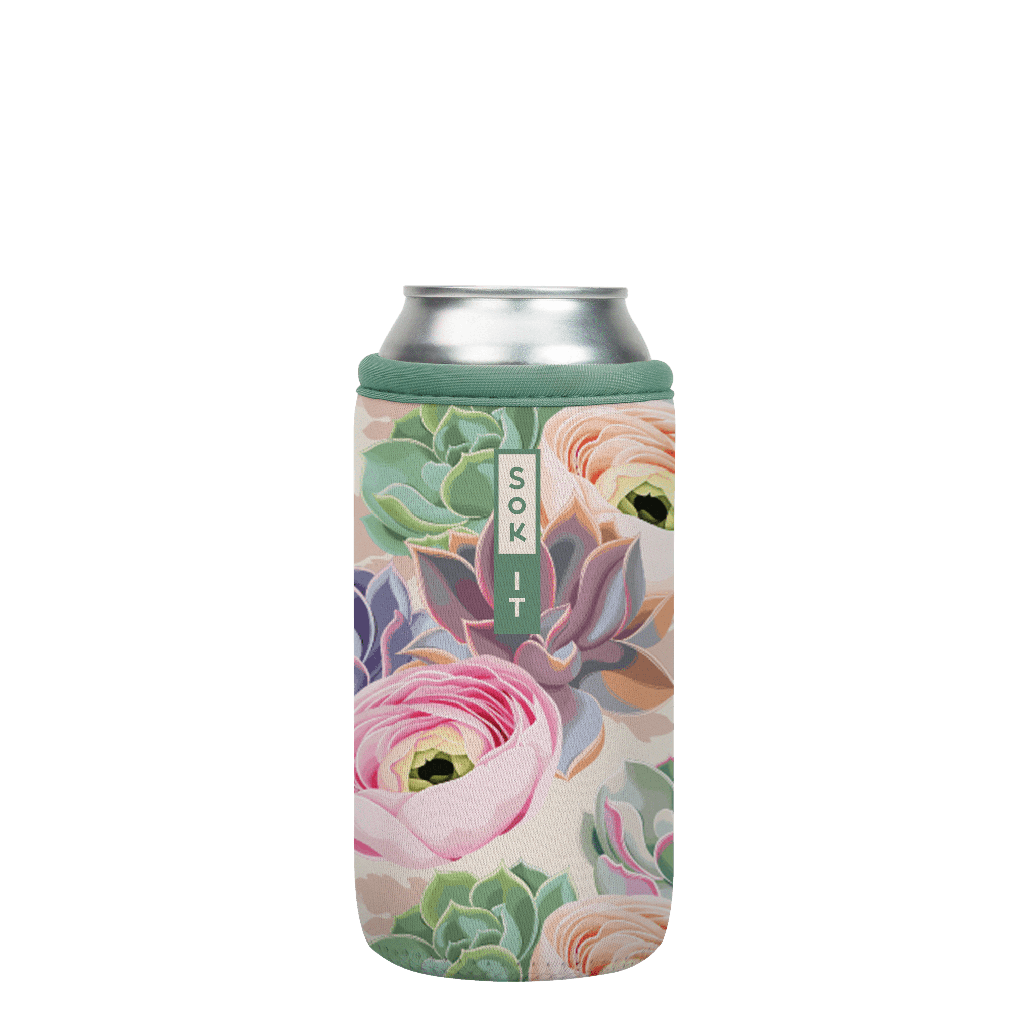 CanSok-Floral 16oz Can 