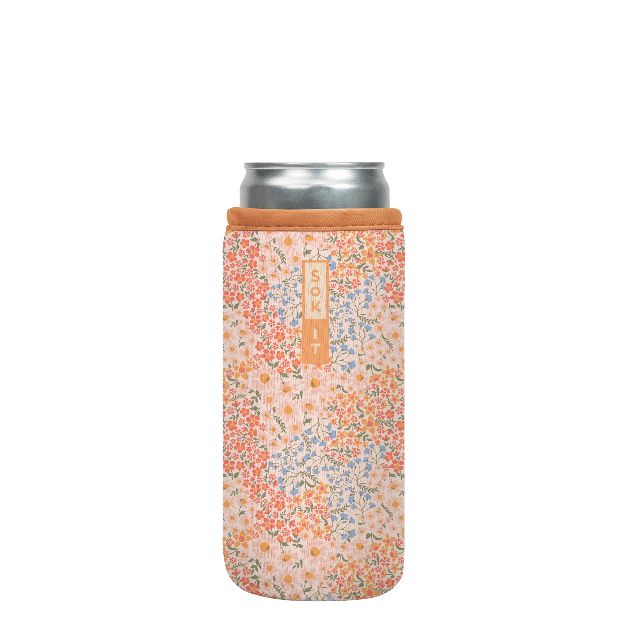 CanSok-Floral Dainty Florals 12oz Slim Can
