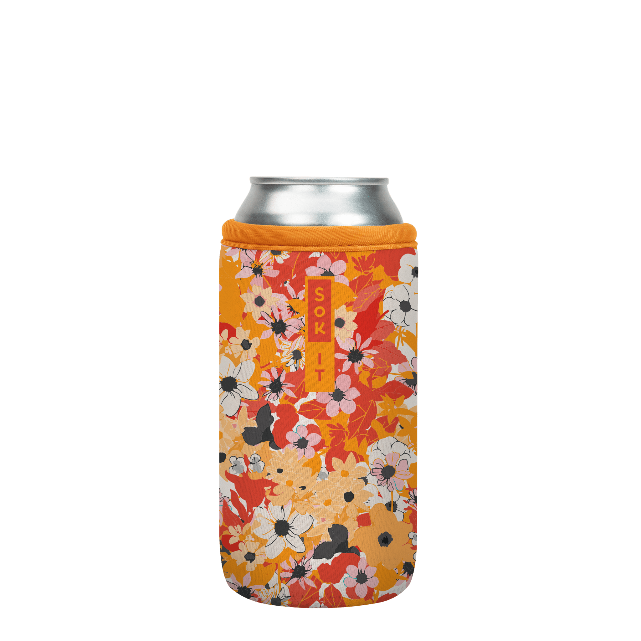 CanSok-Floral 16oz Can 
