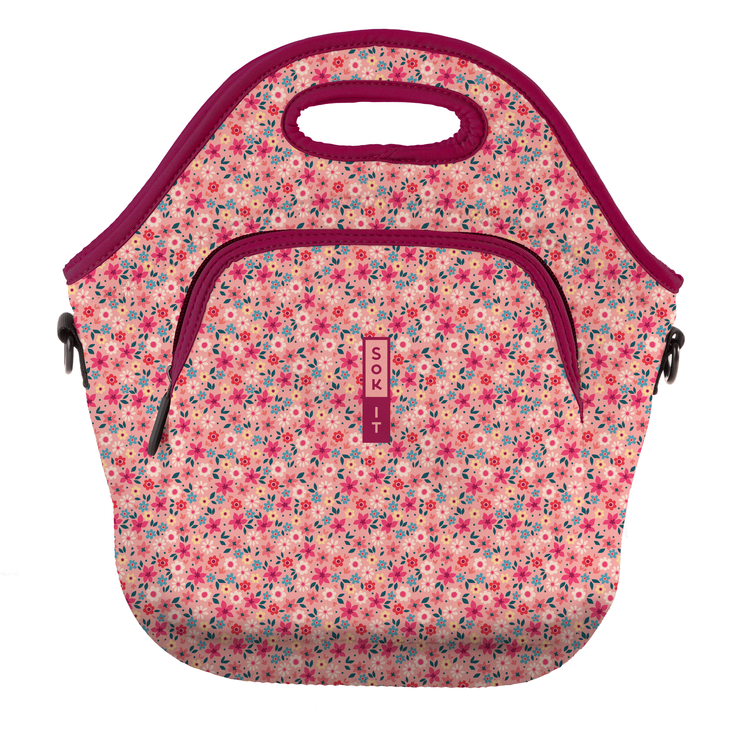 LunchTote-Floral Spring Bouquet 