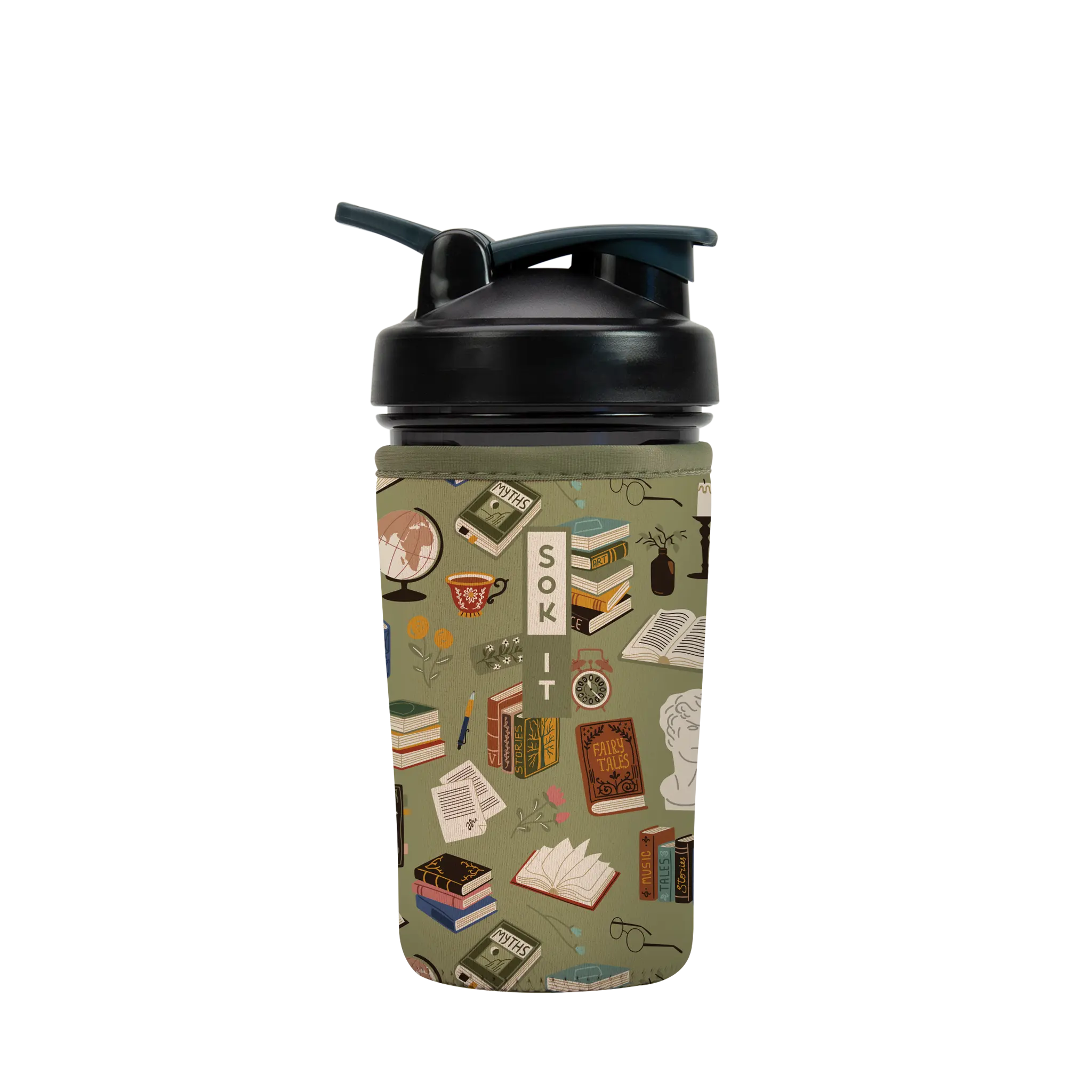 Sok-It BotlSok for Blender Style Bottle - Book Club  