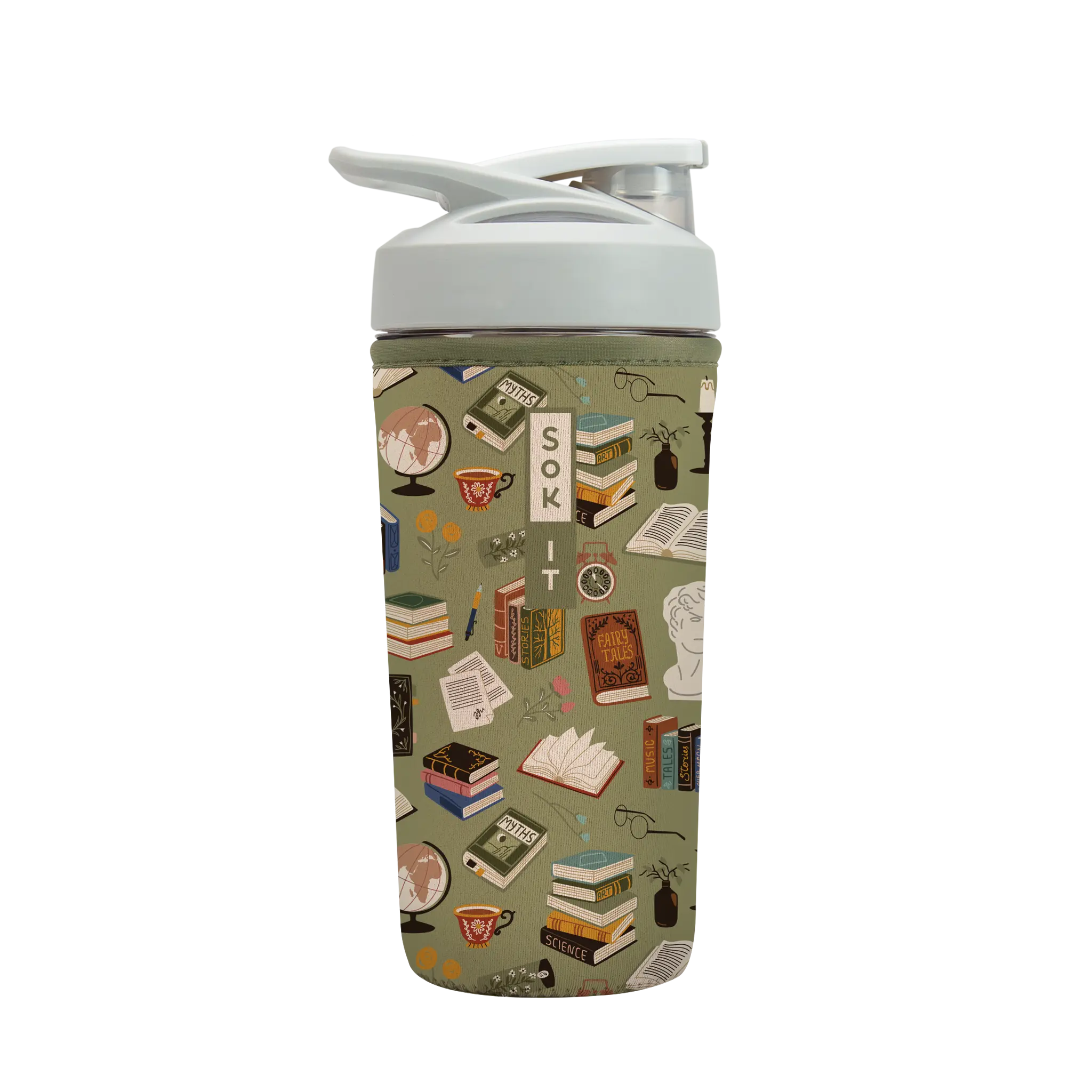 Sok-It BotlSok for Blender Style Bottle - Book Club  