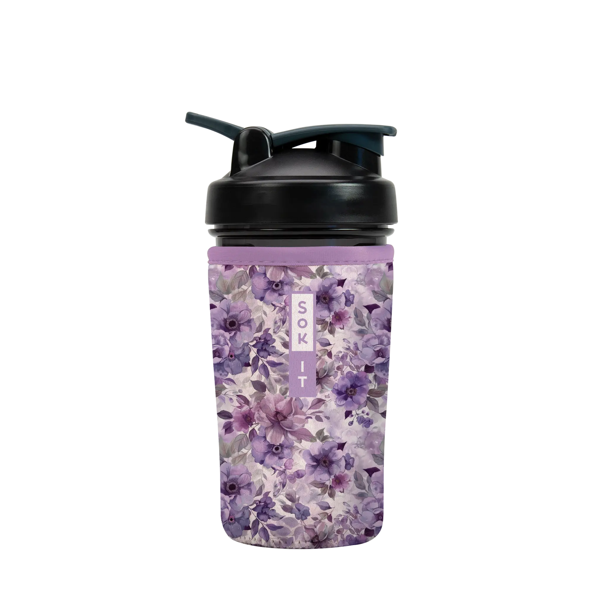 Sok-It BotlSok for Blender Style Bottle - Lilac Meadows  