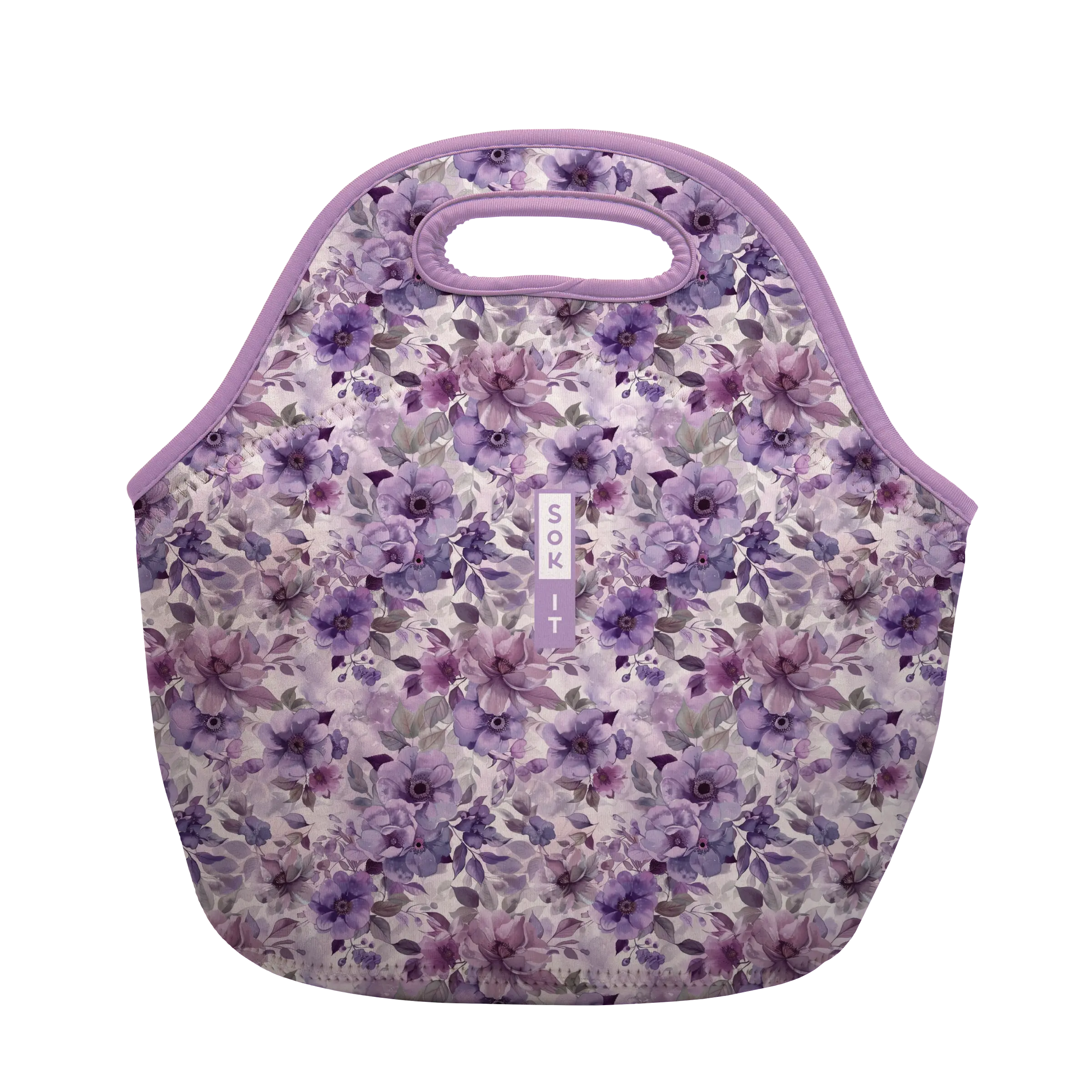 Sok-It LunchTote - Lilac Meadows  