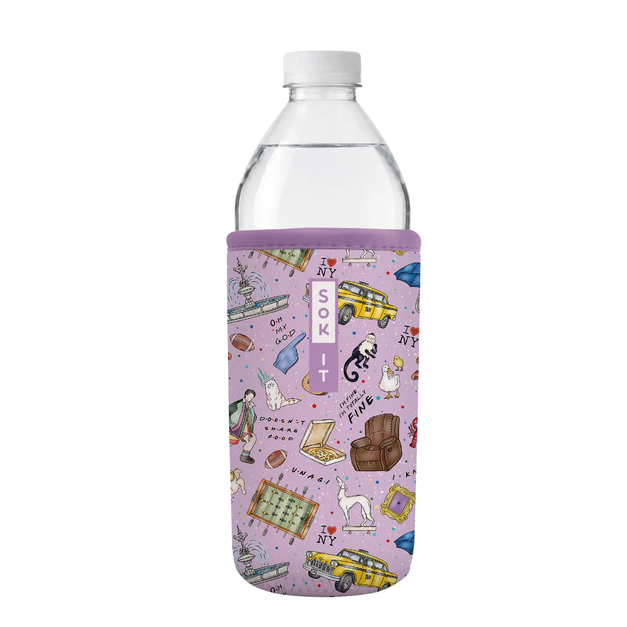 Sok-It BotlSok for Water Bottles - The One Where  