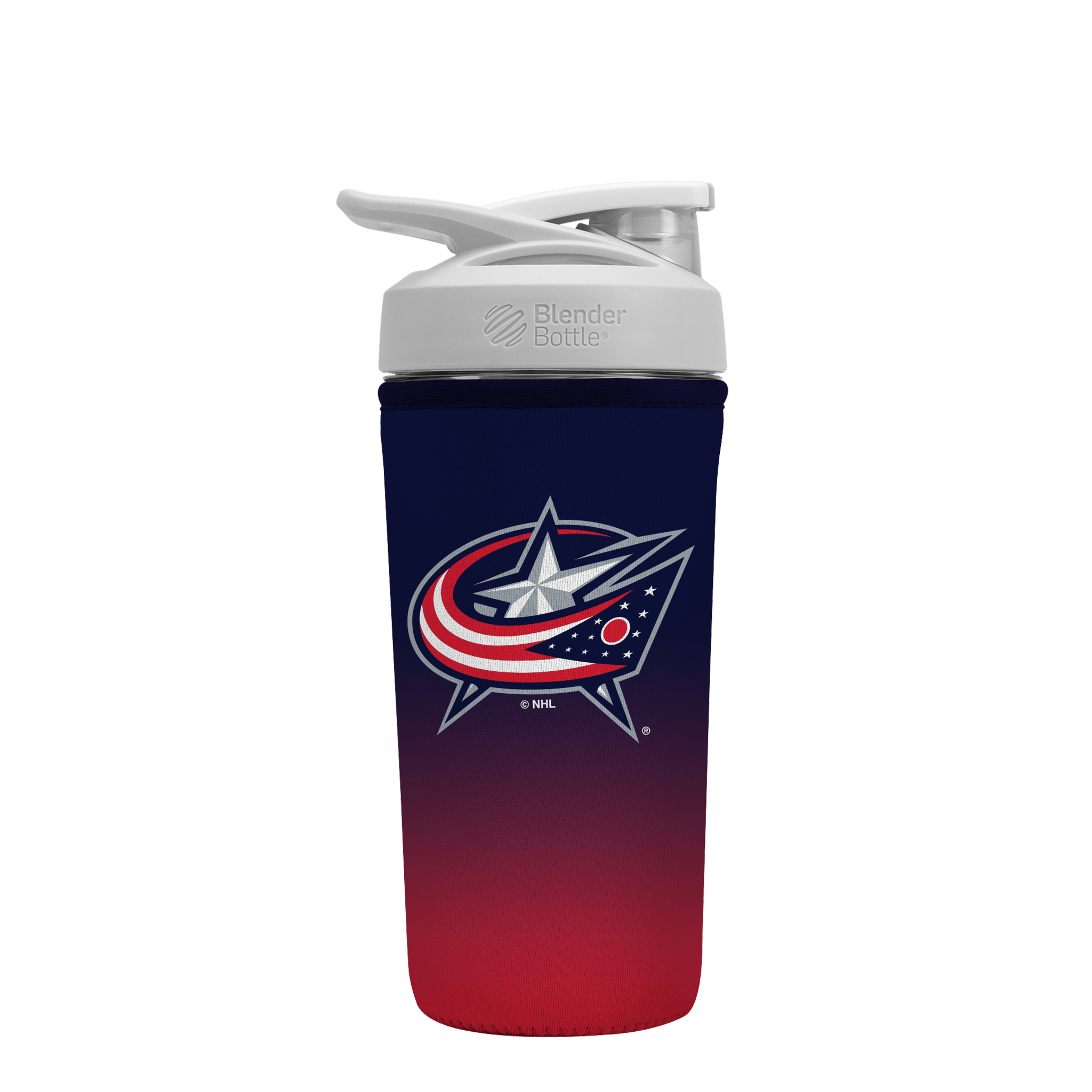 BotlSok NHL Columbus Blue Jackets Ombre 28-30oz Bottle