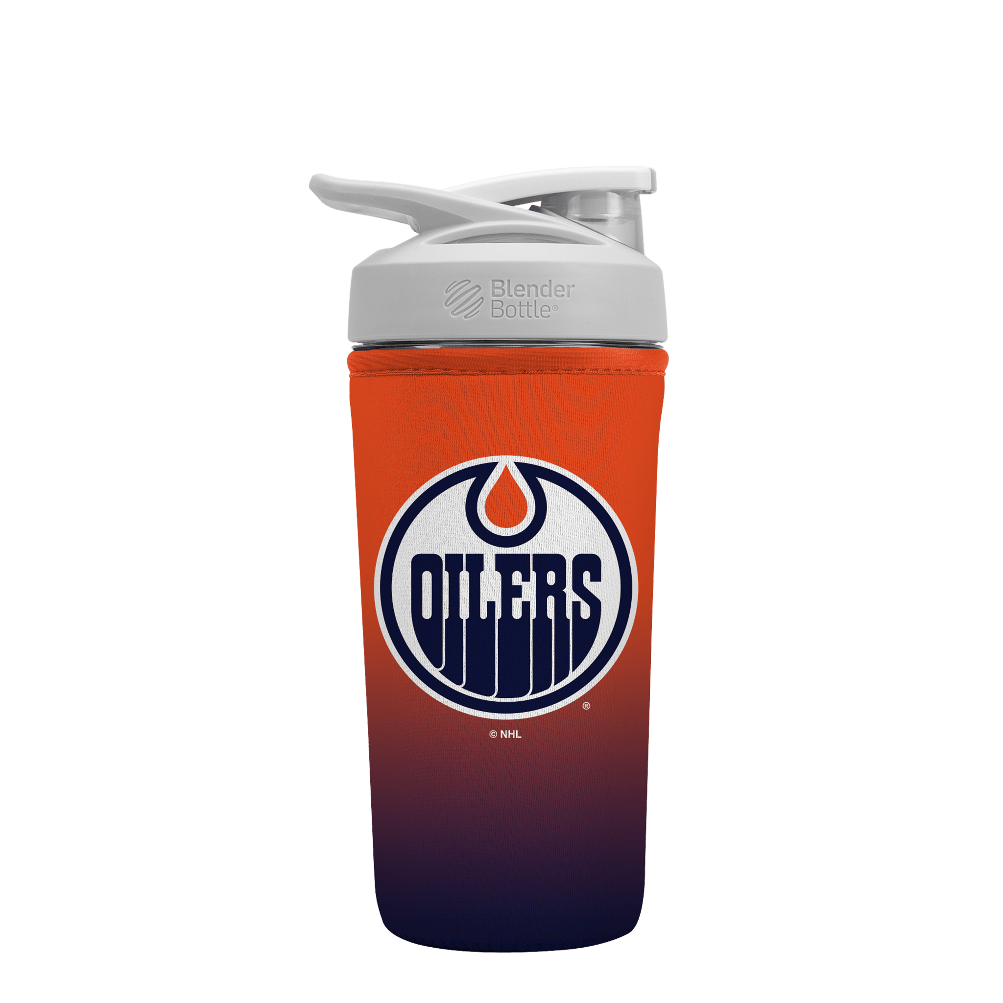 BotlSok NHL Edmonton Oilers Ombre 28-30oz Bottle