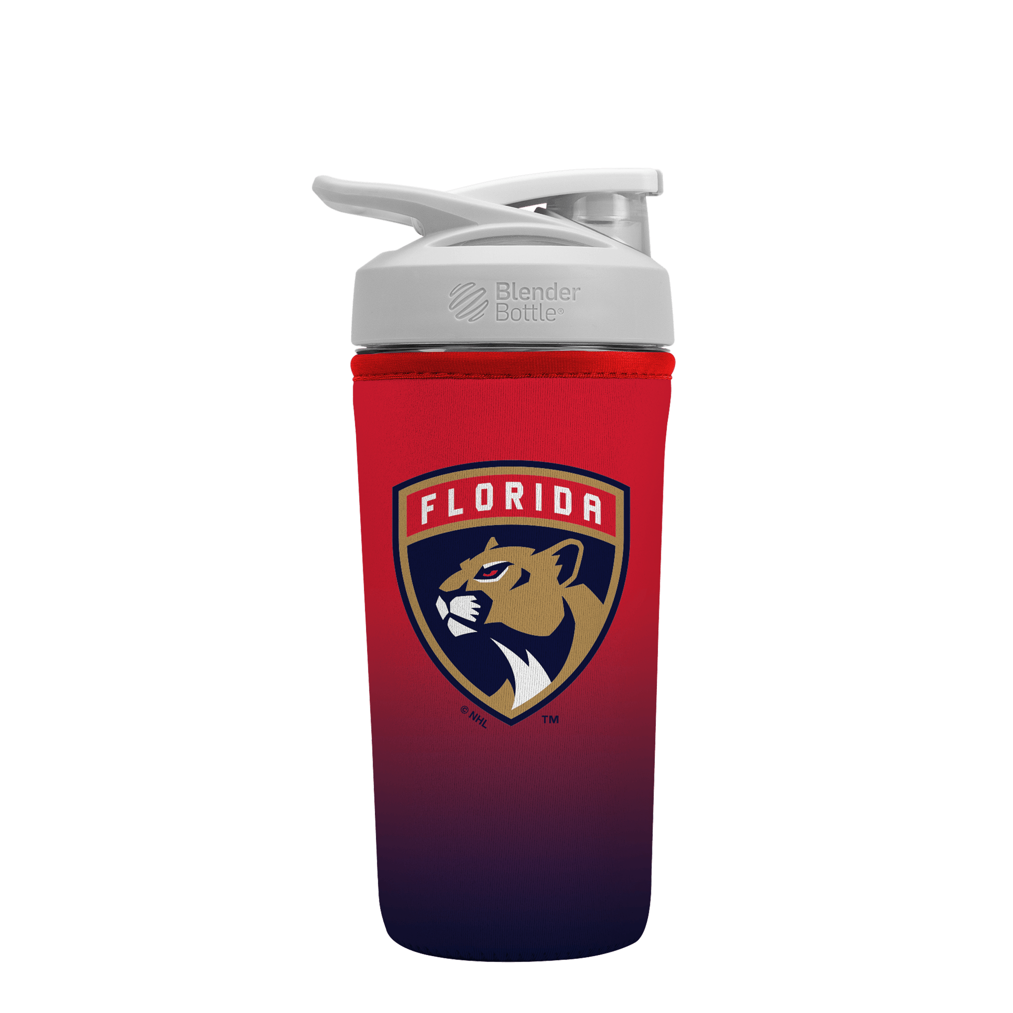 BotlSok NHL Florida Panthers Ombre 28-30oz Bottle