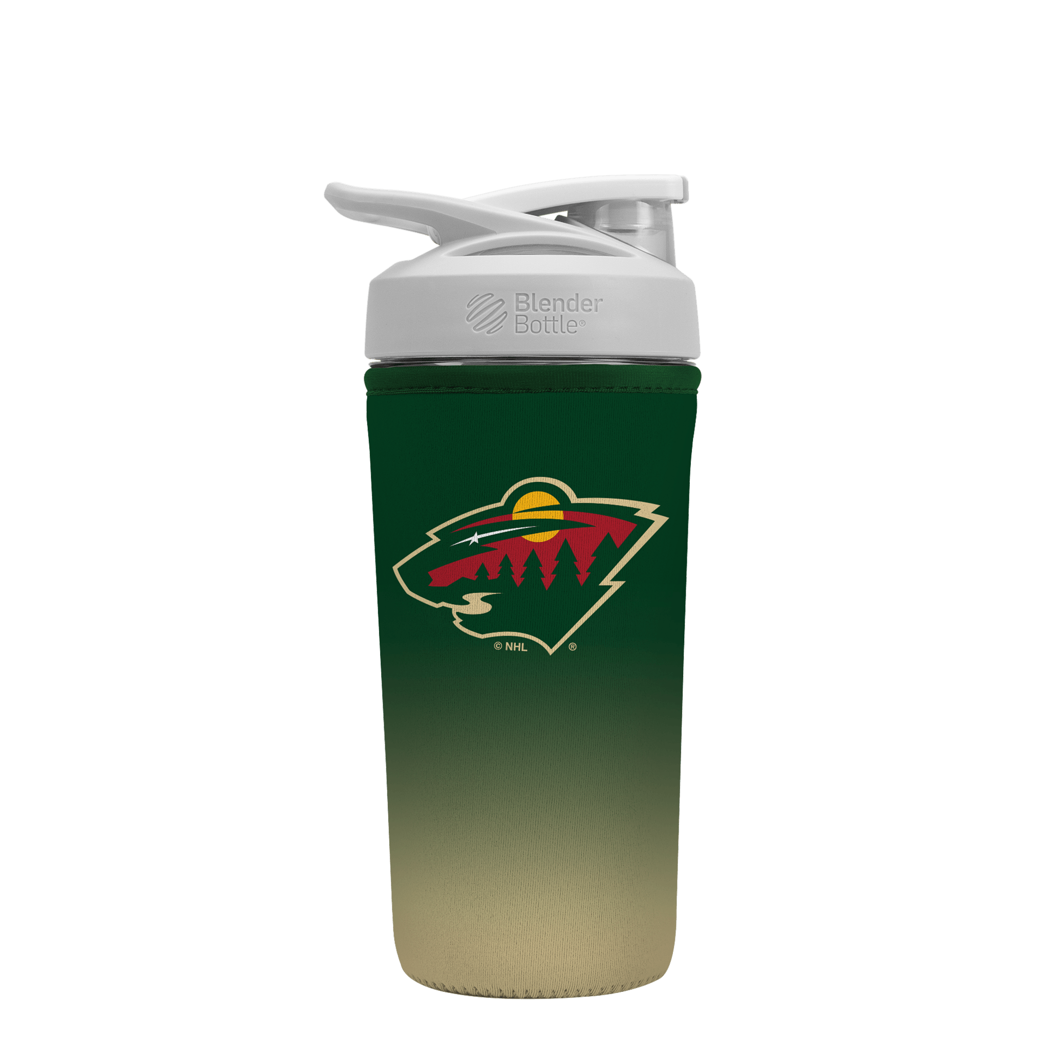 BotlSok NHL Minnesota Wild Ombre 28-30oz Bottle