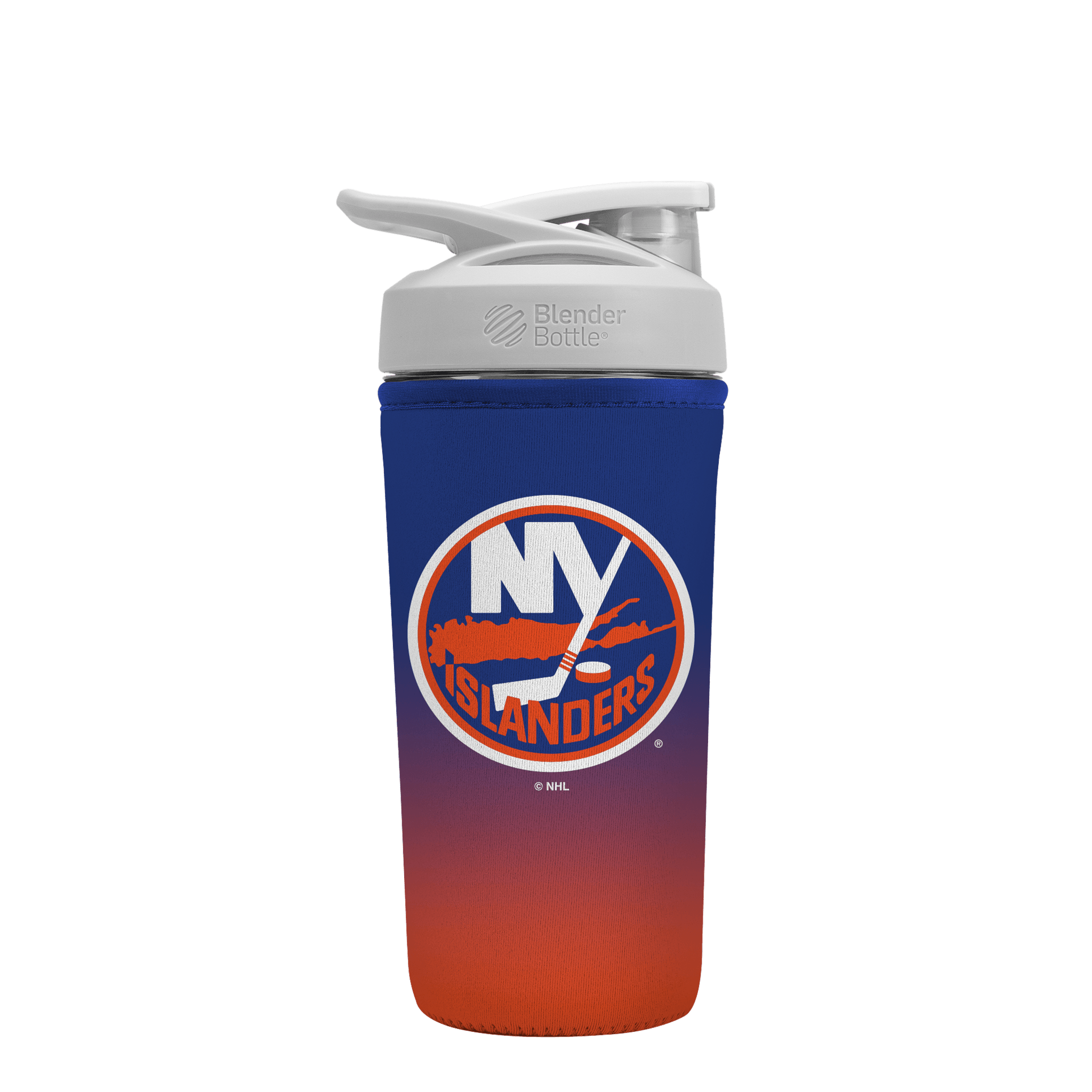 BotlSok NHL New York Islanders Ombre 28-30oz Bottle