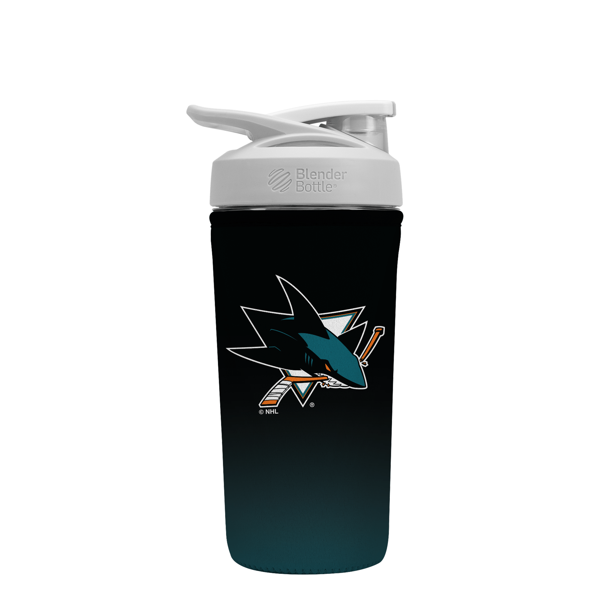 BotlSok NHL San Jose Sharks Ombre 28-30oz Bottle