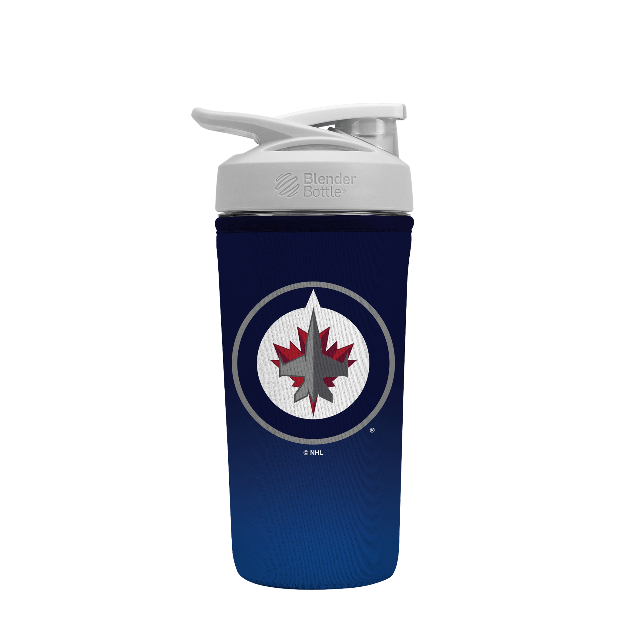 BotlSok NHL Winnipeg Jets Ombre 28-30oz Bottle