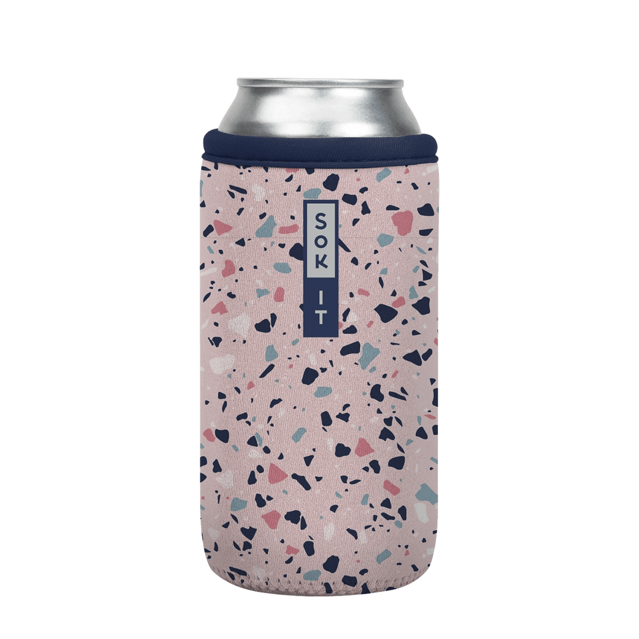 CanSok Pink Terrazzo 16oz Can