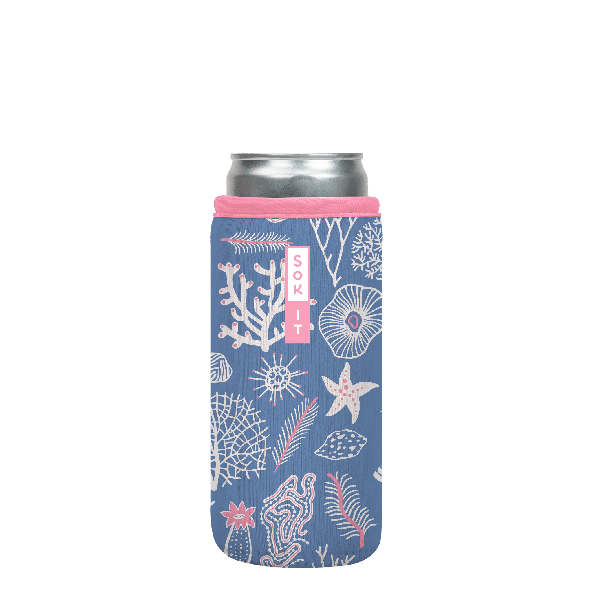 CanSok Coral Exploring 12oz Slim Can
