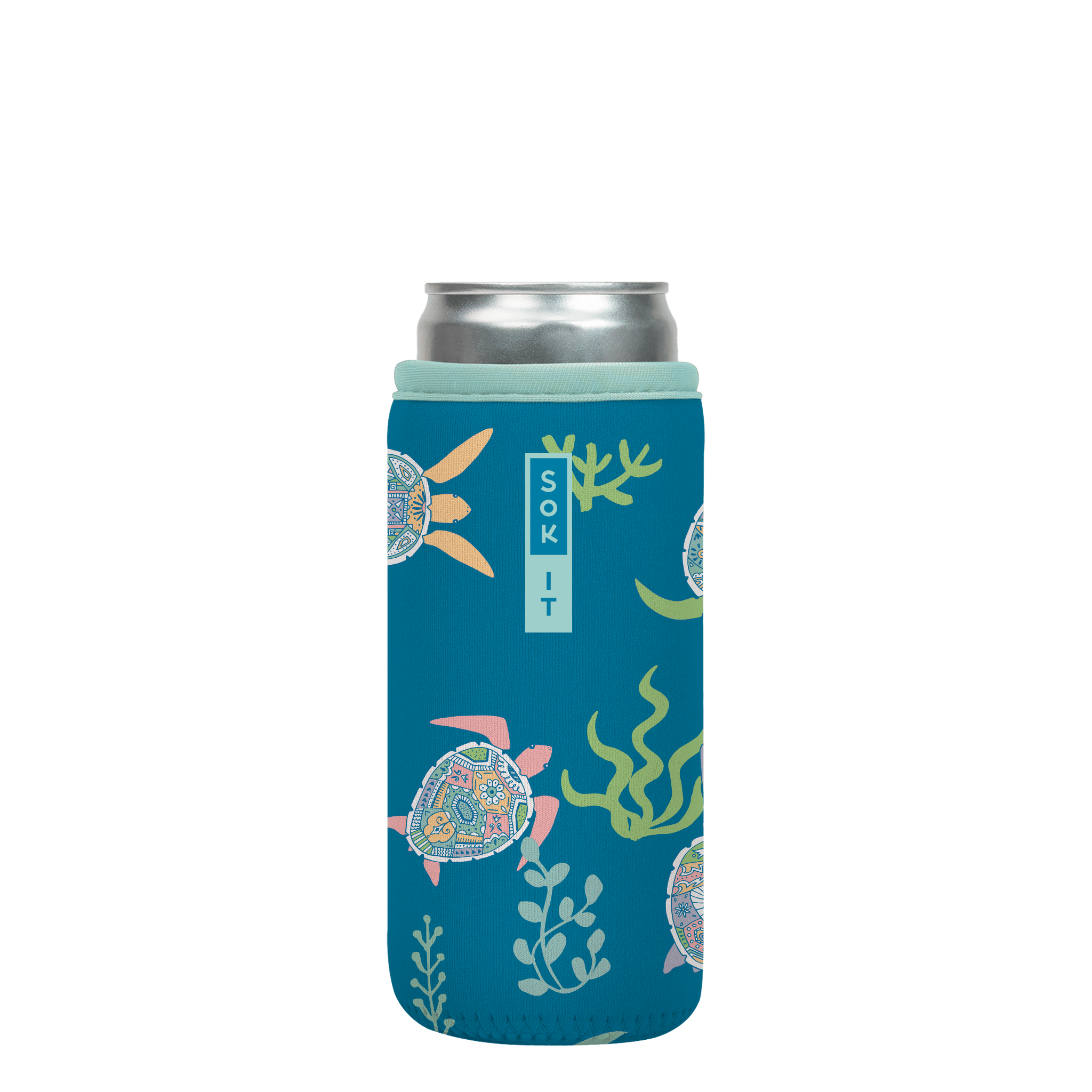 CanSok Turtle-y Awesome 12oz Slim Can