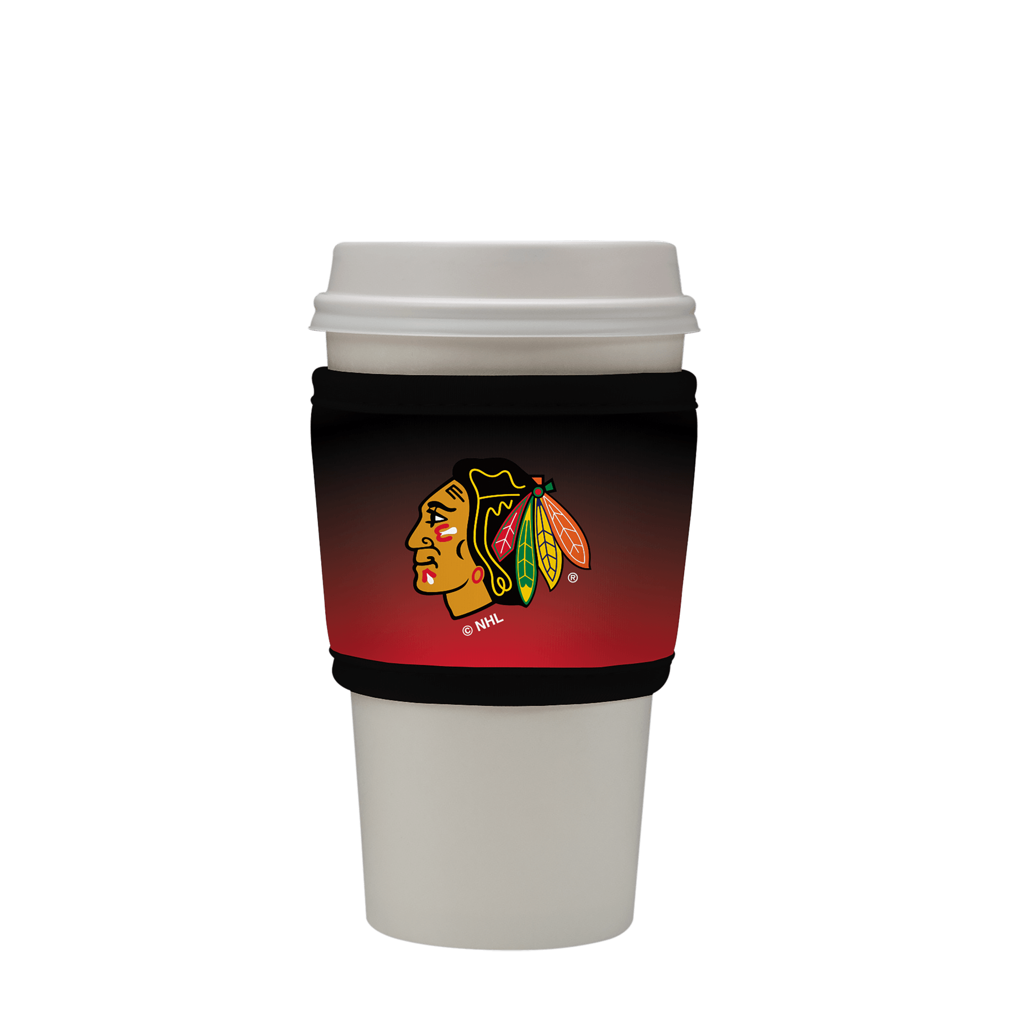 HotSok NHL Chicago Blackhawks Ombre 1-Size Cup