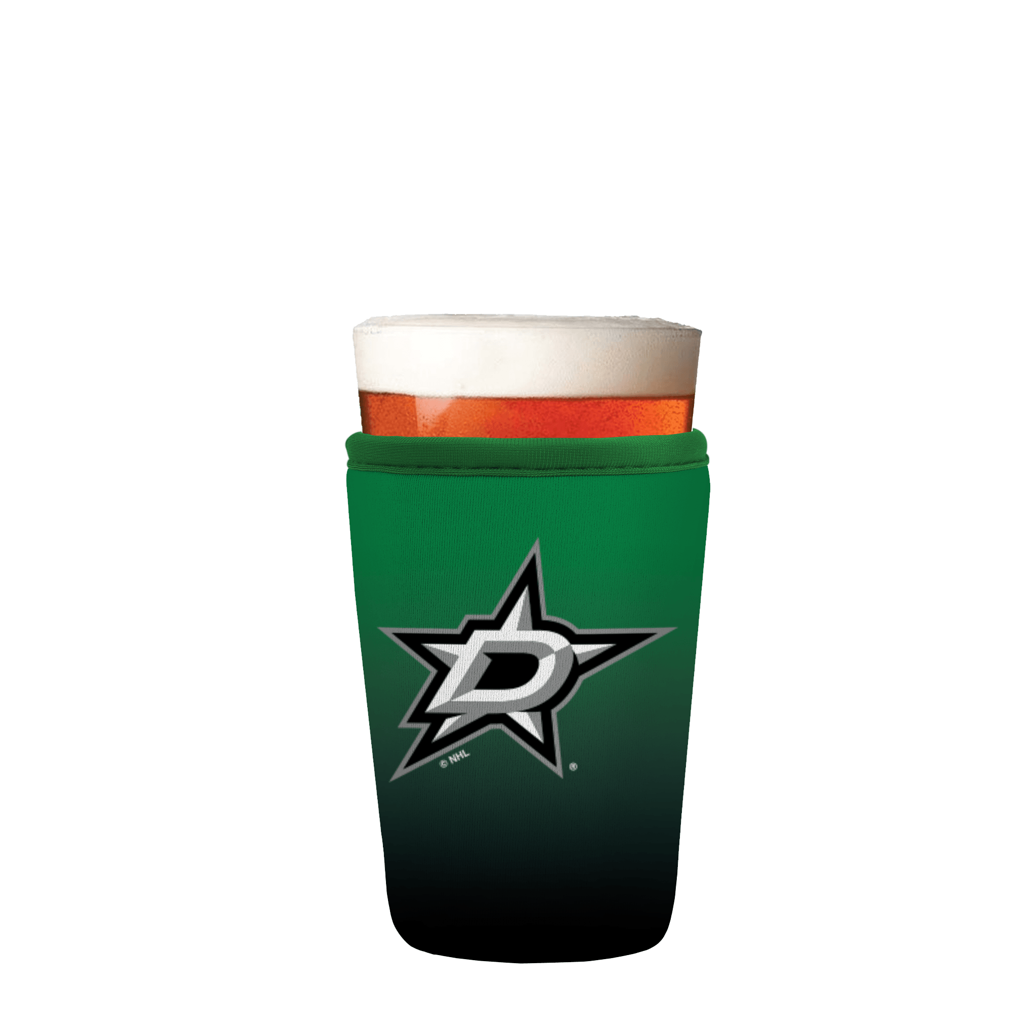 PintGlassSok NHL Dallas Stars Ombre 16-20oz Pint Glass