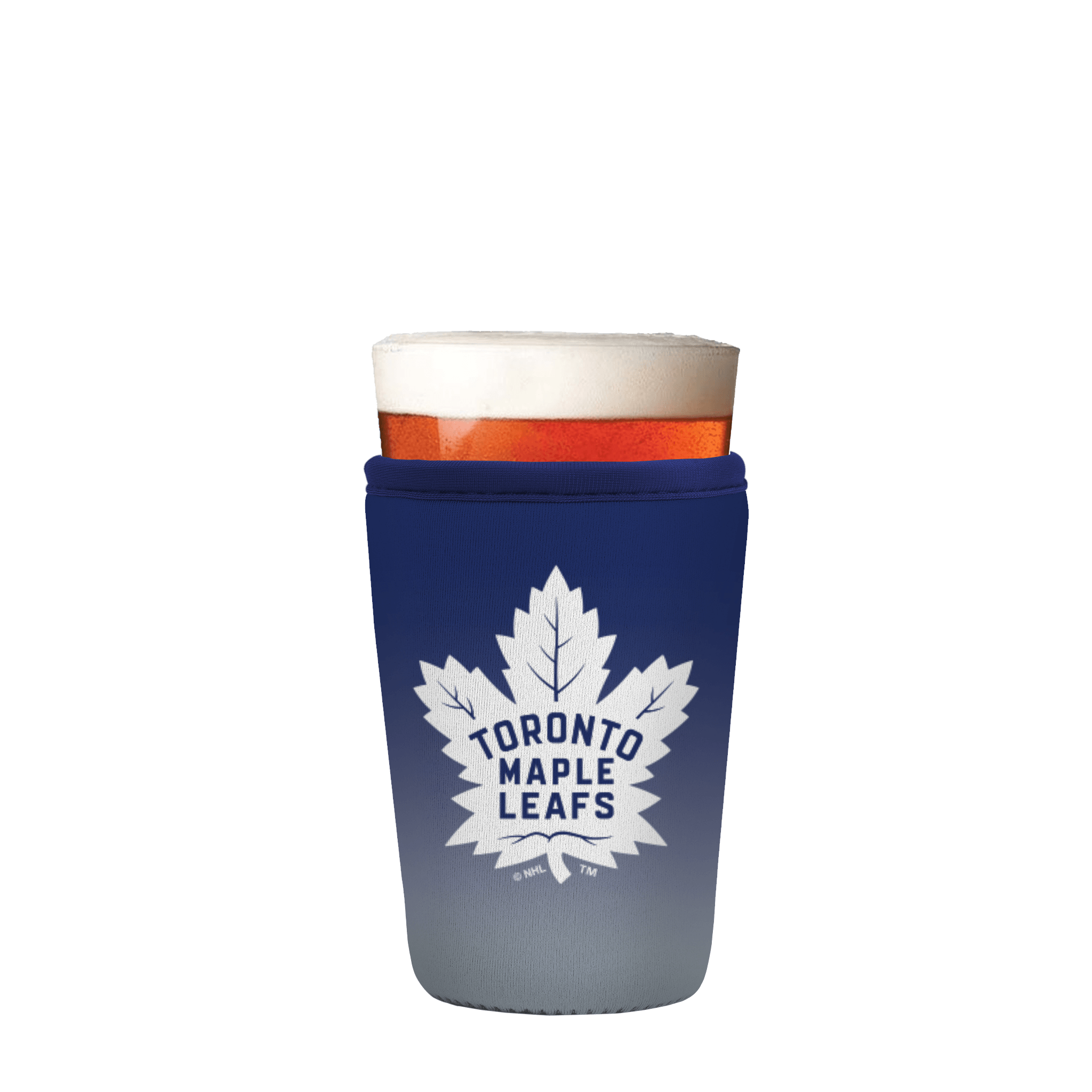 PintGlassSok NHL Toronto Maple Leafs Ombre 16-20oz Pint Glass