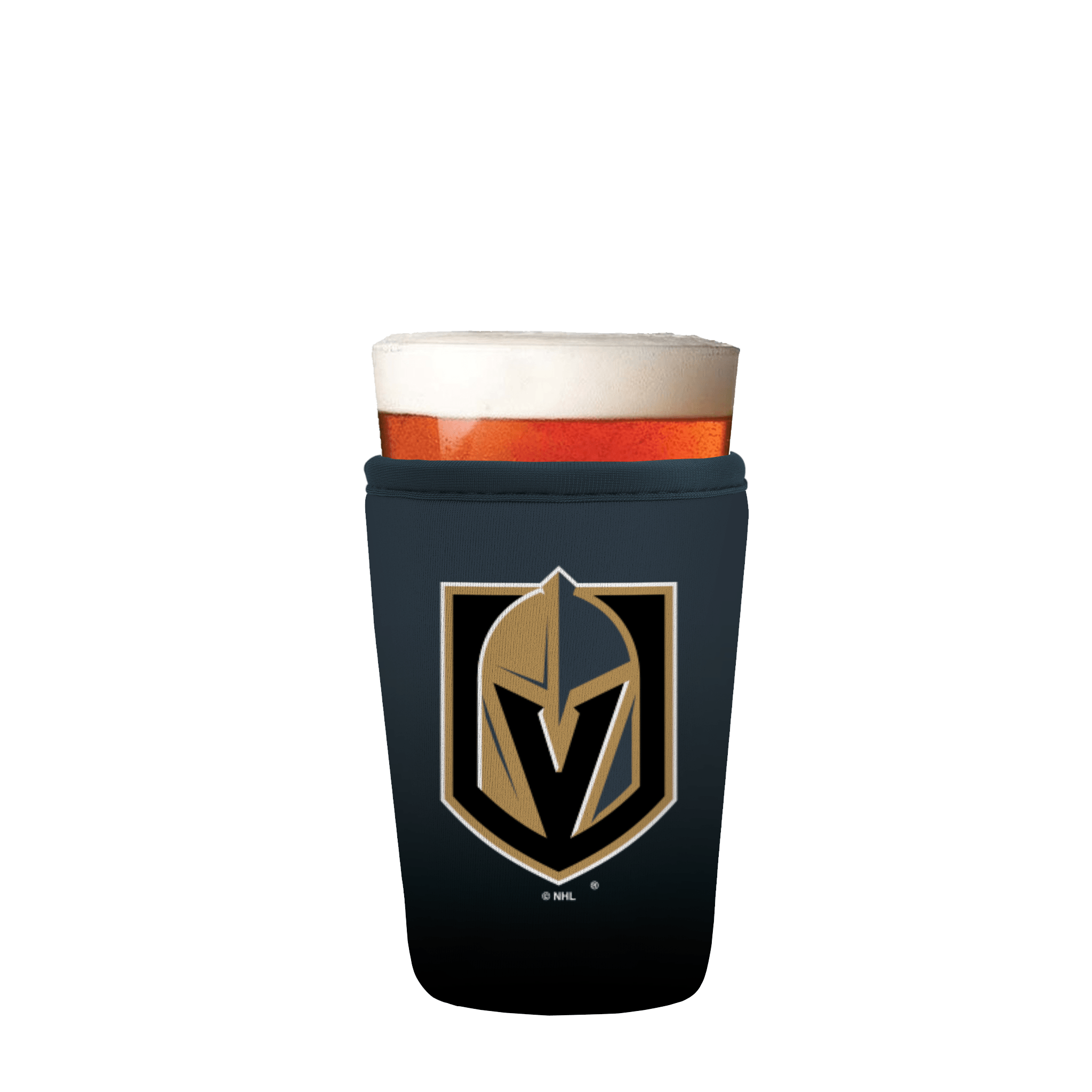 PintGlassSok NHL Vegas Golden Knights Ombre 16-20oz Pint Glass