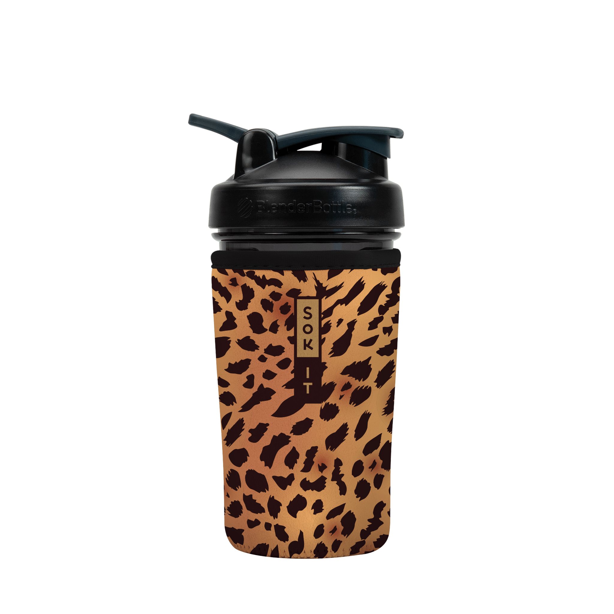BotlSok - Blender Bottle Classic Leopard 24oz