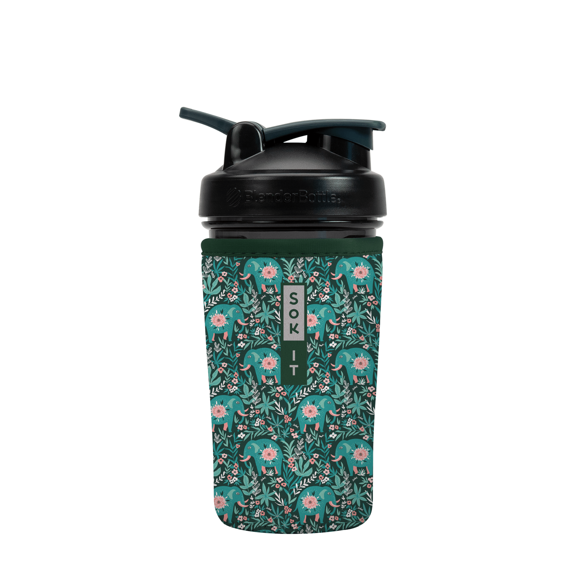 BotlSok - Blender Bottle Baby Elephant Walk 24oz
