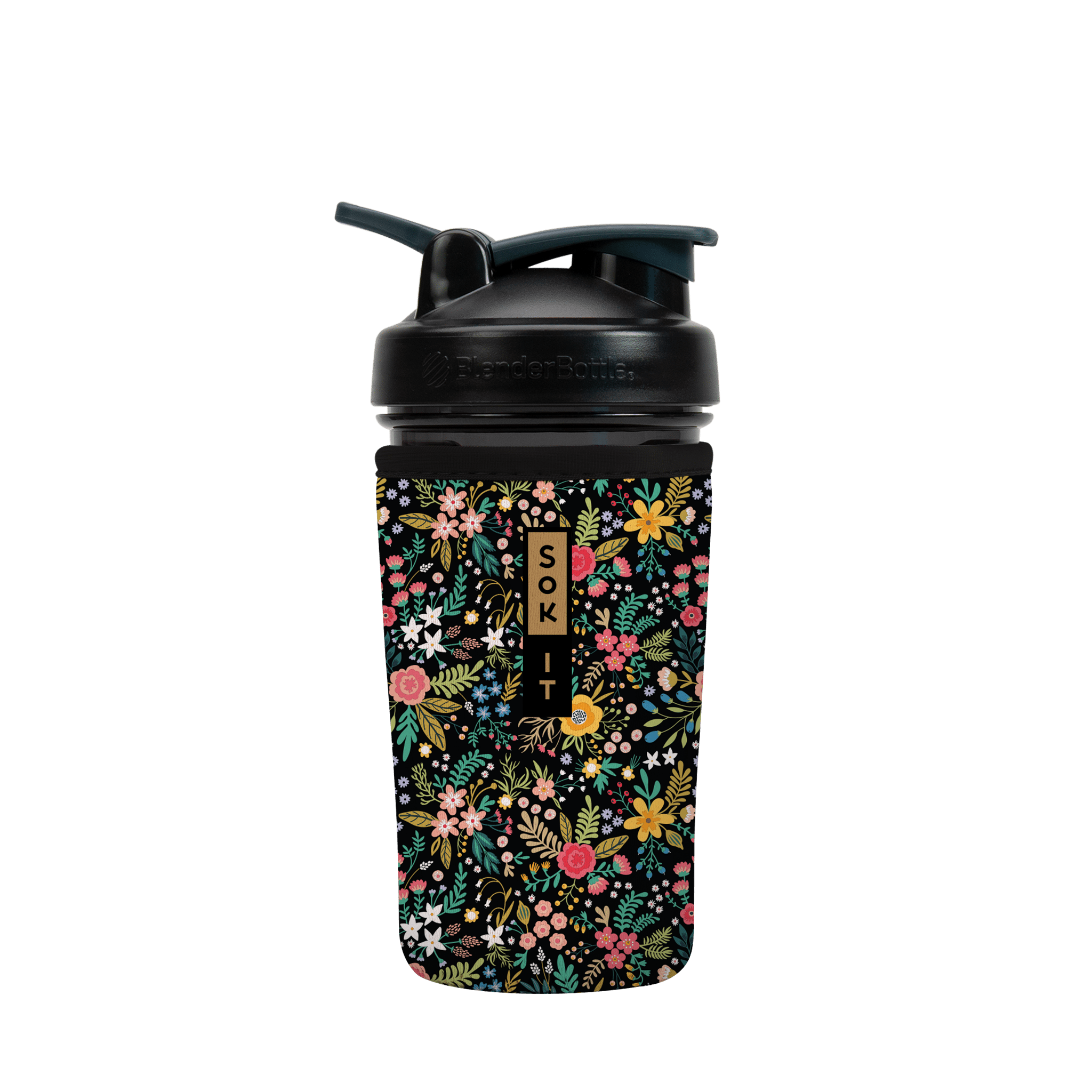 BotlSok - Blender Bottle English Garden Picnic 24oz