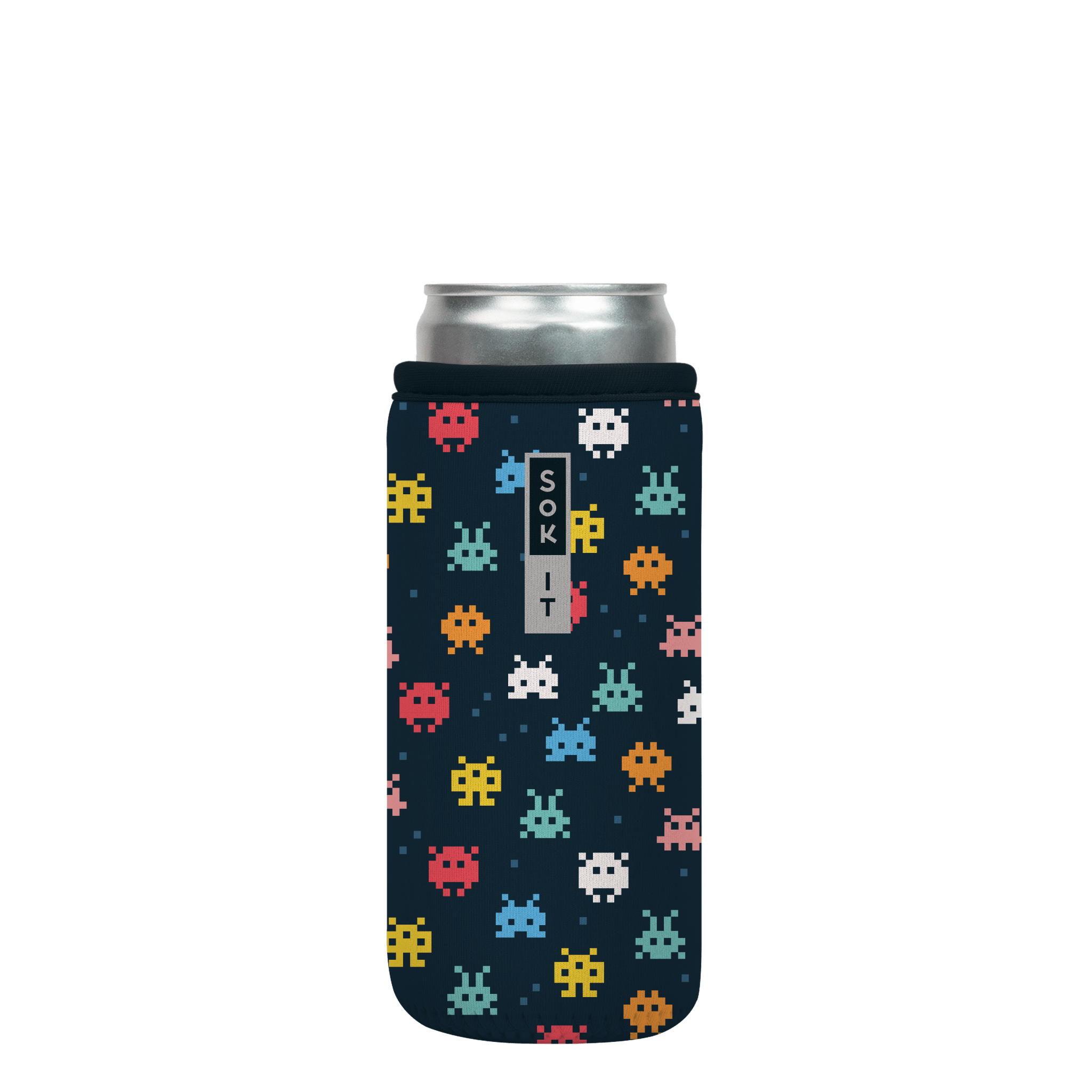 CanSok Pixel Monsters 12oz Slim