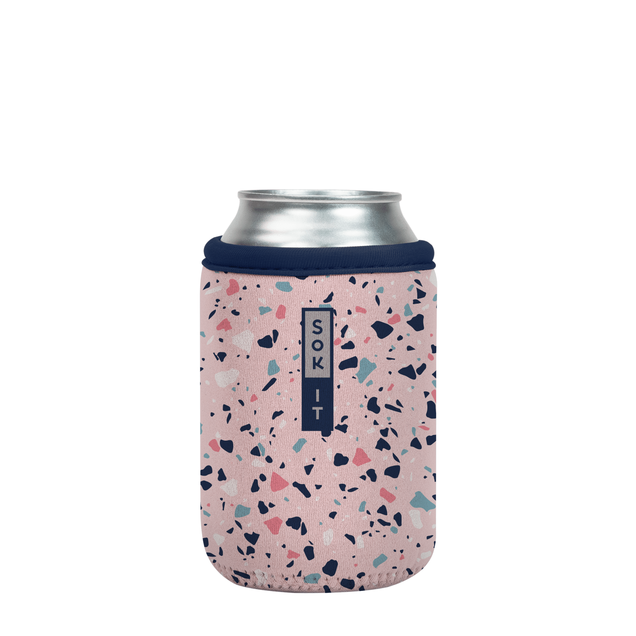 CanSok Pink Terrazzo 12oz Can